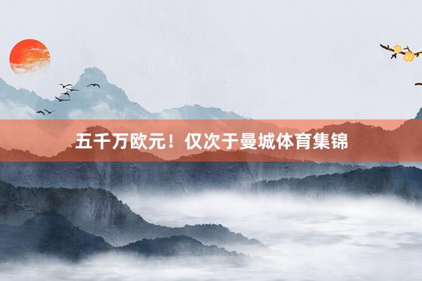 五千万欧元！仅次于曼城体育集锦
